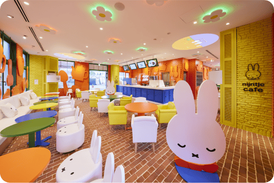 グ店舗限定のミッフィーメニュー