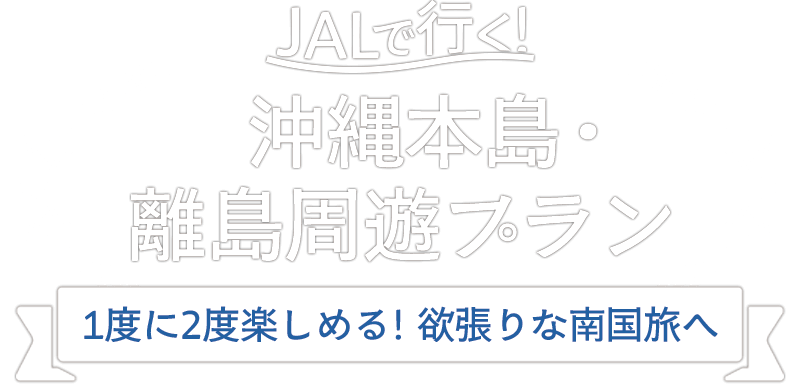 JALで行く沖縄本島・離島の周遊旅行・ツアー特集