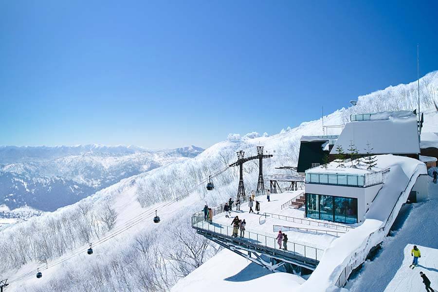 霧氷が広がる白銀の世界